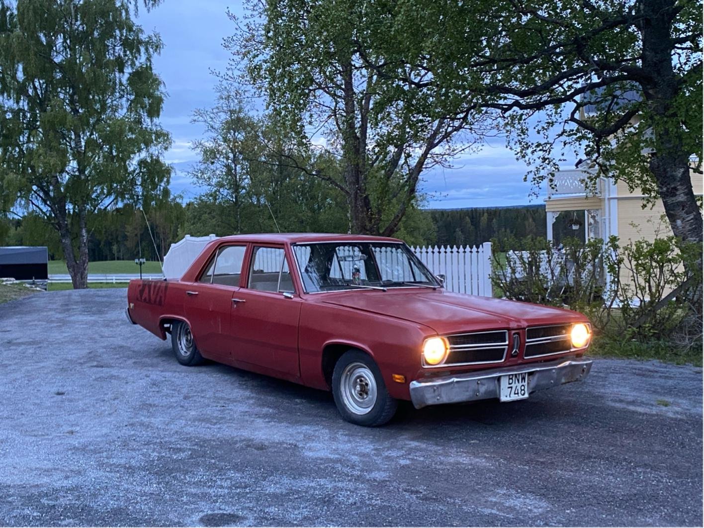 Till salu - Plymouth Valiant 4-dörrars Sedan 2.8 Manuell, 117hk, 1967