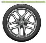 4st Helt nya Mercedes AMG 21” vinterhjul, däck + fälg