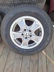 15" c-däck med fälgar