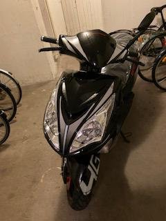 Elmoped-2000w svart ev byte ...