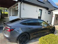 Tesla Model 3 Long Range AWD mid night silver 19 sport wheel
