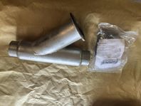 2 st cotout 2,25" y-rör till avgassystem