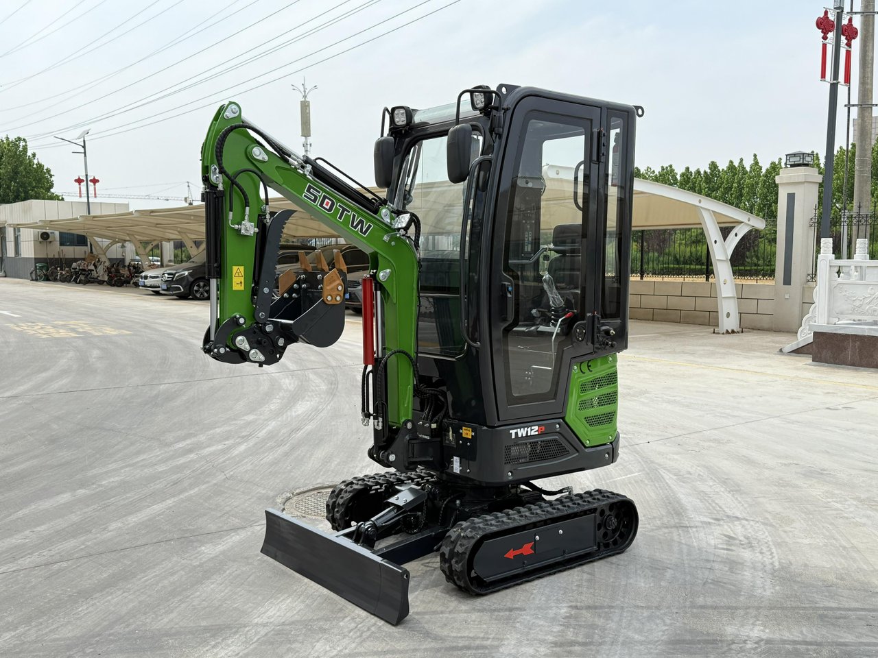 Eldriven minigrävare TW12p, (...