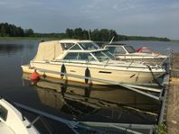 Motorbåt SeaRay 220 Overnighter m Perkins diesel+badbrygga