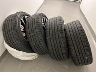 Toyota Sommar däck med Aluminium fälgar 17/45/225