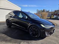Tesla Model X P100D 6-sits drag 772HK  Ludicrous
