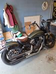 Indian scout bobber twenty, lågmilare