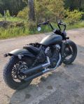Indian scout bobber twenty, lågmilare