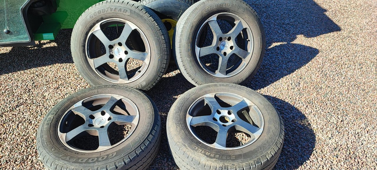 Sommardäck med 215-65 R16C