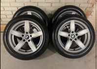 BMW 17” snygga hjul med 6mm sommardäck 