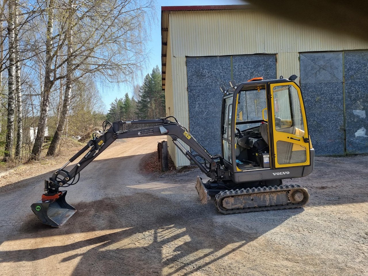 Minigrävare Volvo EC 20B 2 to...