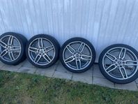 Mercedes AMG fälgar 18 tums fälgar 