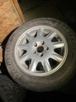 Sommardäck på Volvo V70 originalfälg, 205/60R15