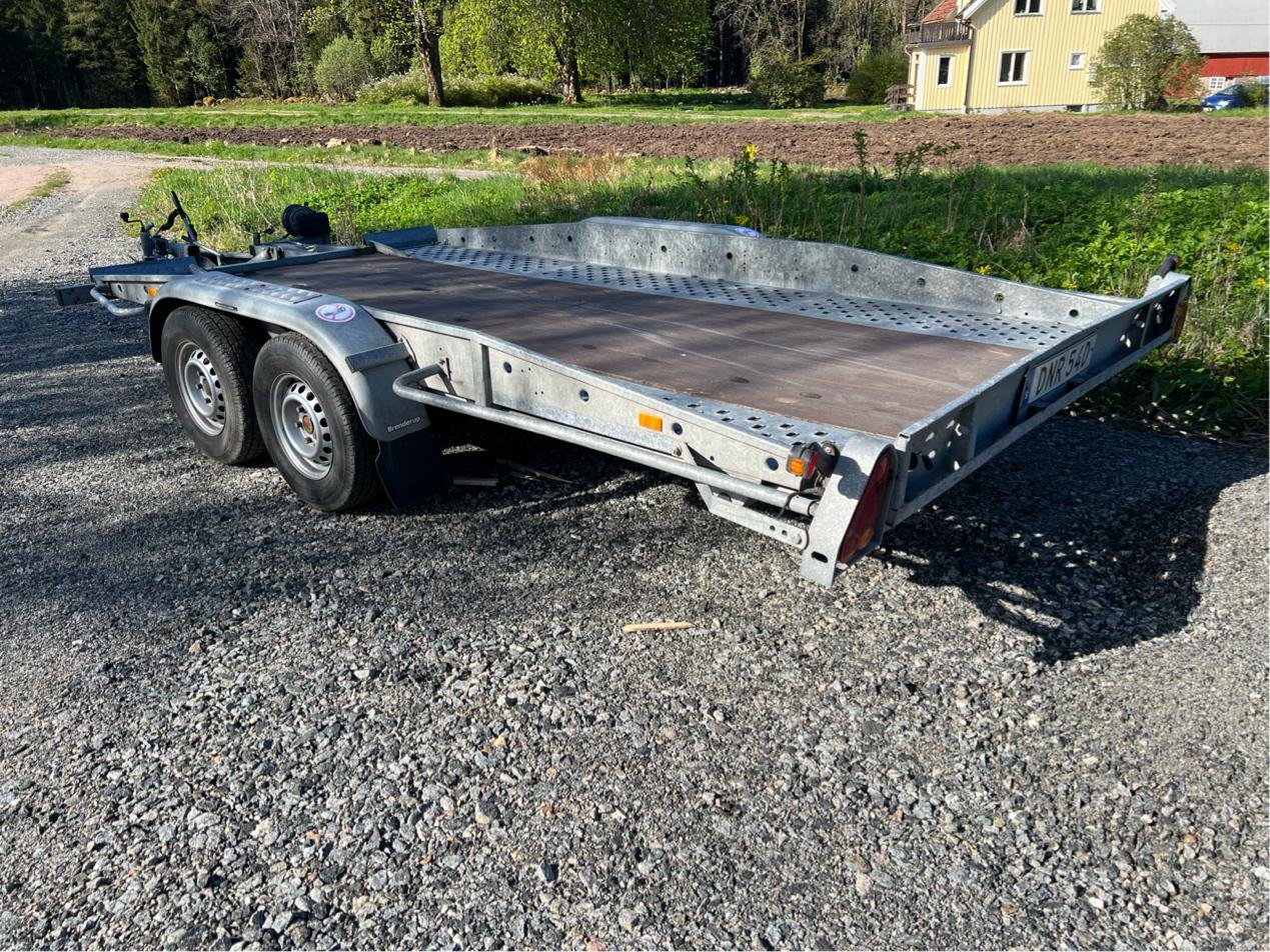 Uthyres Biltransport mc släp ...