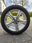 Audi fälgar, Mercedes, Bmw. 5/112 66,5 Sommar Däck. 17 tum.