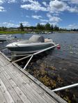Flipper 605 WA Mercury 150 hk Thule trailer 80 kmh
