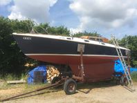 Segelbåt med potential – La Krydser 1968, 15.000 kr