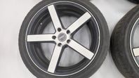 20" Fälgar med sommardäck 245/40/20