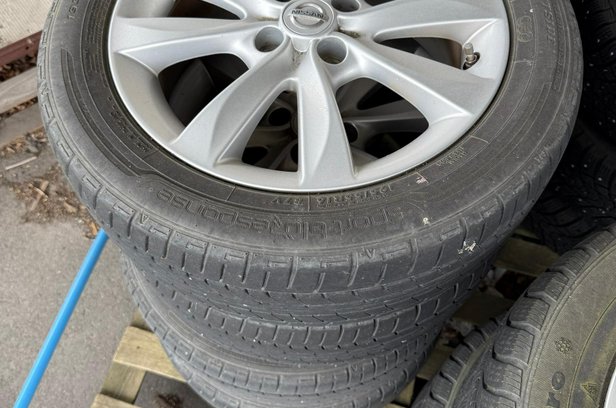 4st sommarhjul Nissan Note säljes i Helsingborg | Blocket