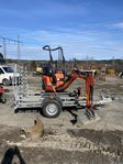 Minigrävare & minidumper Uthyres