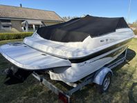 Riktigt fin Campion 545 C2 Bowrider inkl. reggad 80-släp