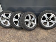 Audi 19” fälgar med sommardäck 235 55 19