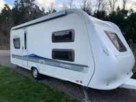 Hobby 540 Uk de Luxe-09 med många tillbehör