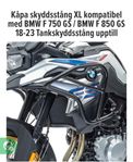Skyddsstång övre BMW F 750/850 GS