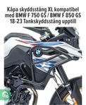 Skyddsstång övre BMW F 750/850 GS