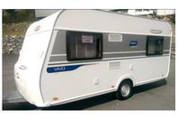 LMC Vivo 400 D 2015 inkl tält och markis. Bodel 440 x 230 cm