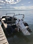Fullutr. Pioner 17 med Evinrude E-tec 75hk-20, 80-trailer