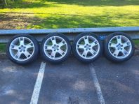 Sommardäck med originalfälg till Volvo, 205/50 R17