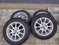 Sommardäck på alu-fälg 185/65R15