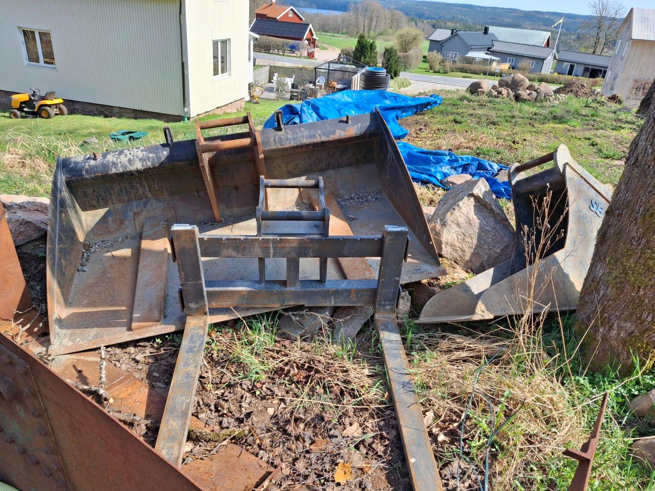 Planer/smalskopa och pallgafflar
