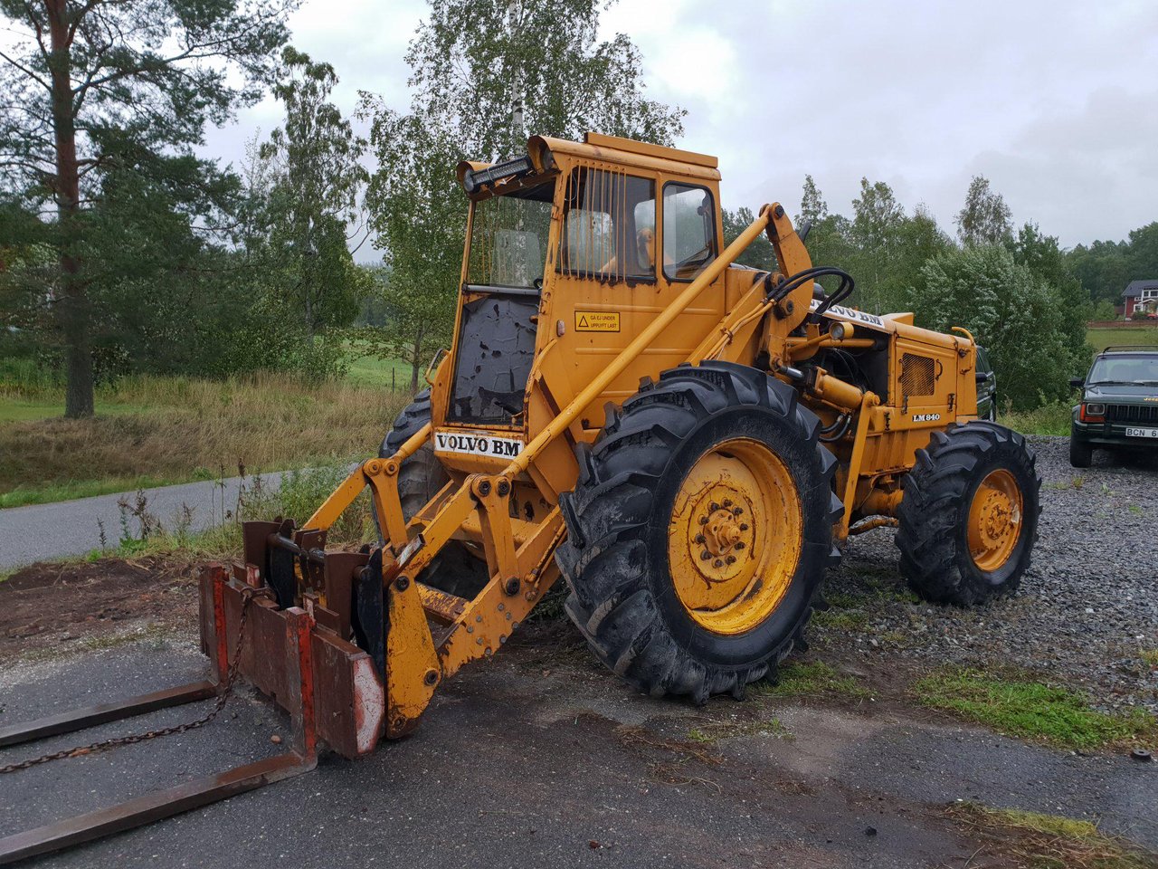 Baklastare Volvo Bm 840 1971