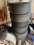 8 st däck med fälgar – Ford/Volvo 