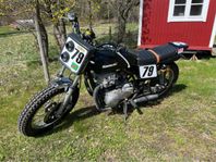 Kawasaki 400 café racer flat tracker