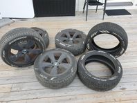 Sommardäck och BMW fäljar