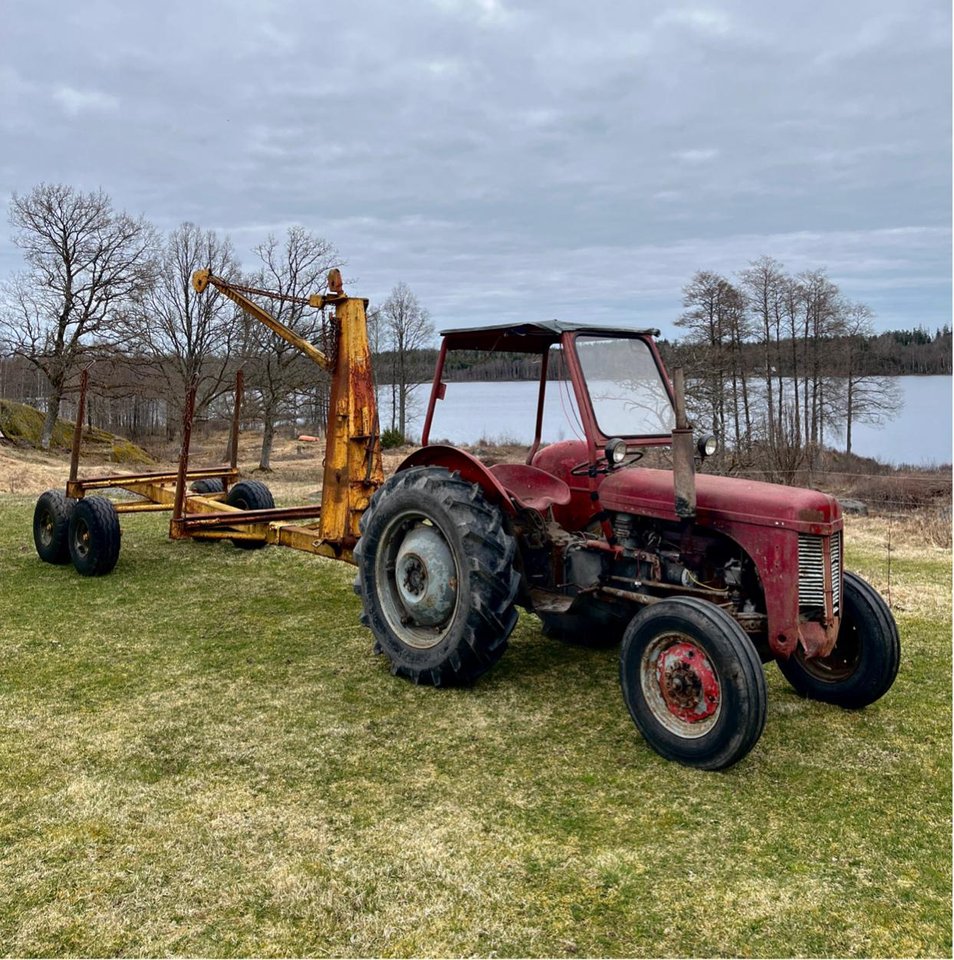 Traktor, Skogsvagn, Vägsladd,...