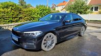 BMW 530e Safirsvart Met. Sedan M Sport Euro 6 Utmärkt Skick