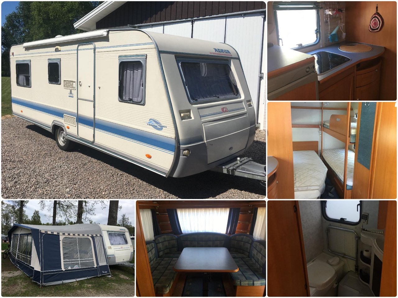 Adria C563UK Barnkammarvagn u...
