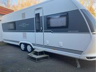 Hobby 660 WFU Prestige plus nytt förtält 