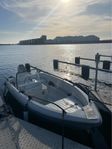 Terhi 4110 med 25hk motor + nybesiktigat 80 trailer & ekolod