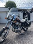 Yamaha 1100 Virago -95 svart/vinröd