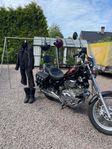 Yamaha 1100 Virago -95 svart/vinröd