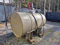 Dieseltank 3,5 kubik med pump o slang