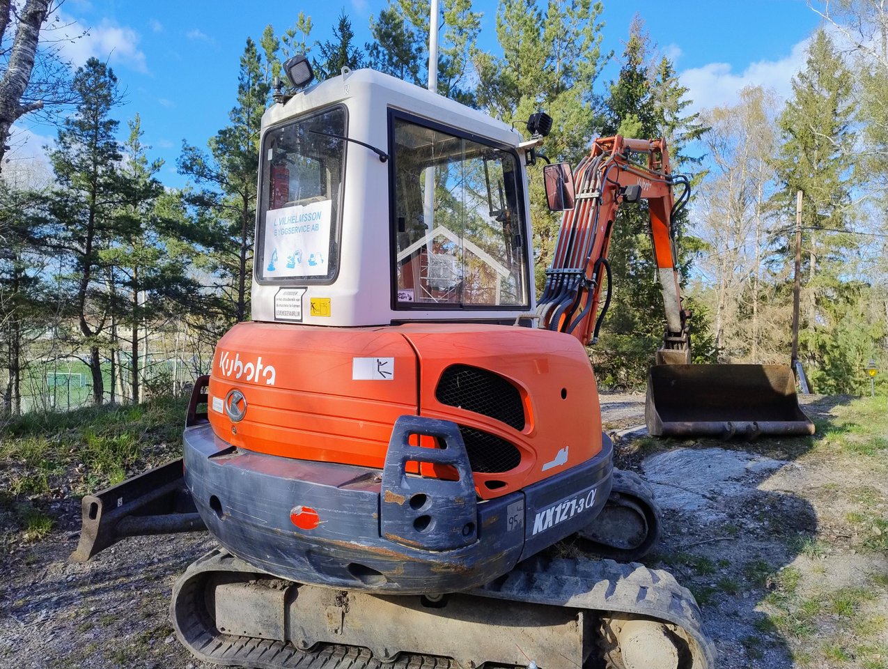 Kubota KX121-3α -09 • hyd sna...