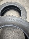 Vinterdäck utan fälg 215/60R17