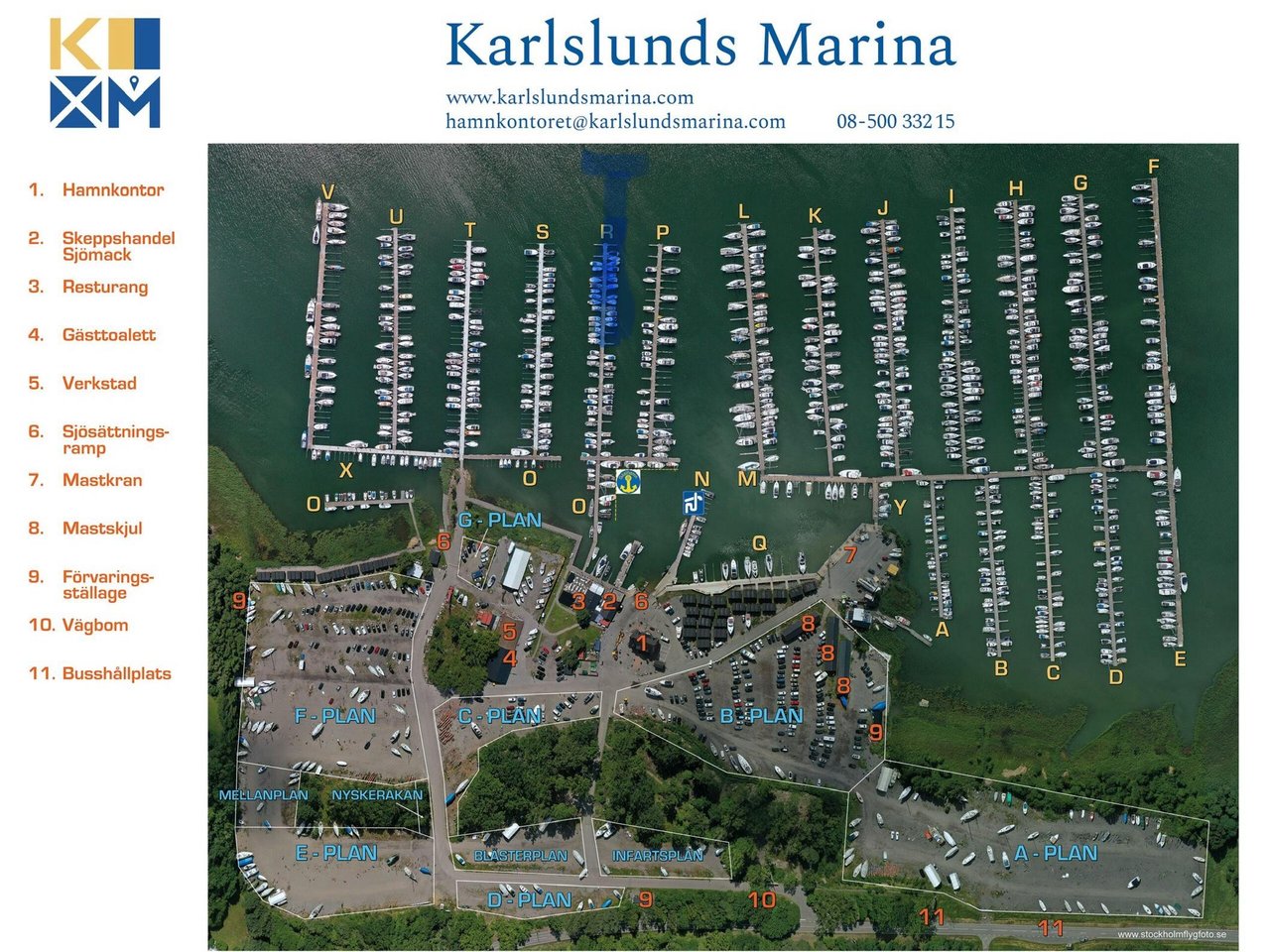 Båtplats Karlslunds marina
