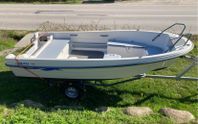 Terhi 445 2015 med Yamaha F20 BMHL 2018 + 80-trailer 2020